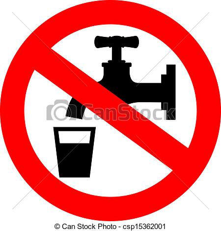 Do Not Drink Water   Csp15362001