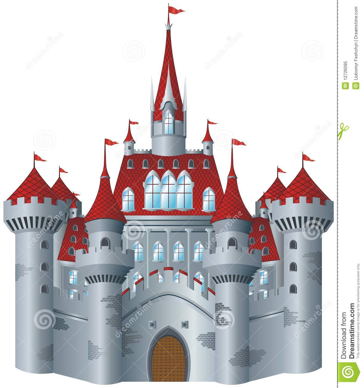 Fairy Tale Castle Royalty Free Stock Photo   Image  12726095