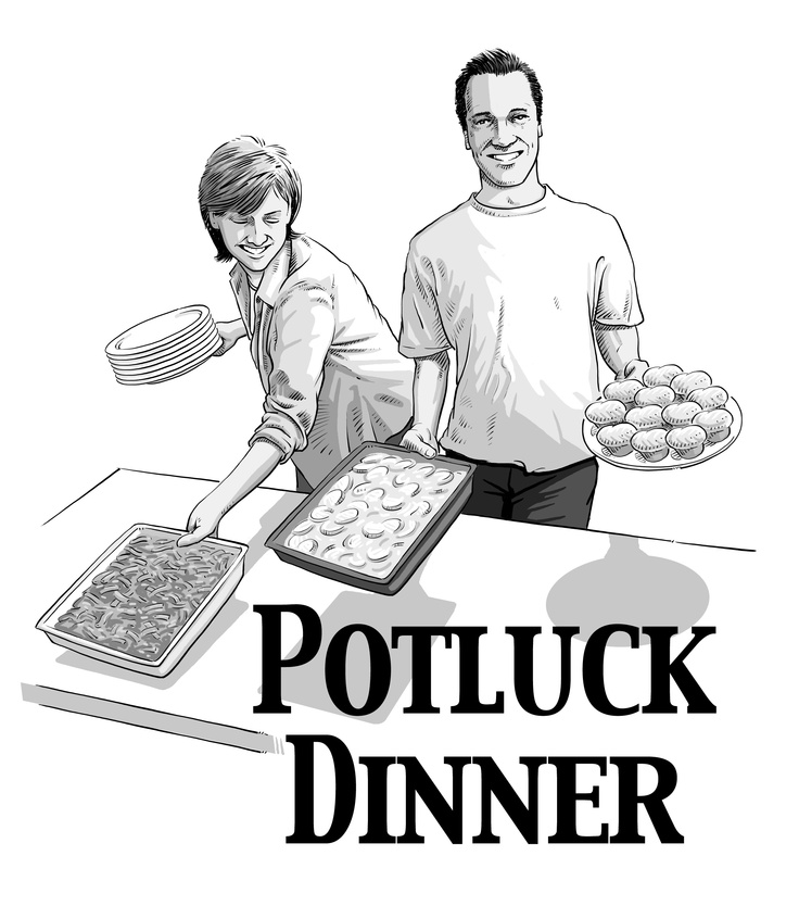 Gallery For   Church Potluck Dinner Clip Art