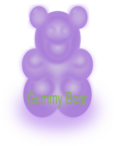 Gummy Bear3d2 Clip Art At Clker Com   Vector Clip Art Online Royalty    