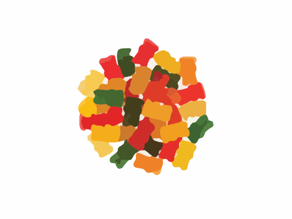 Gummy Bears Clip Art At Clker Com   Vector Clip Art Online Royalty    