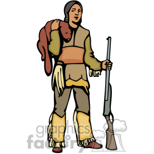 Hunting Clip Art 1312607 Indians 4162007 231 Gif