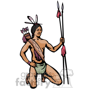 Indian Indians Native Americans Western Navajo Hunting Vector Eps Jpg    