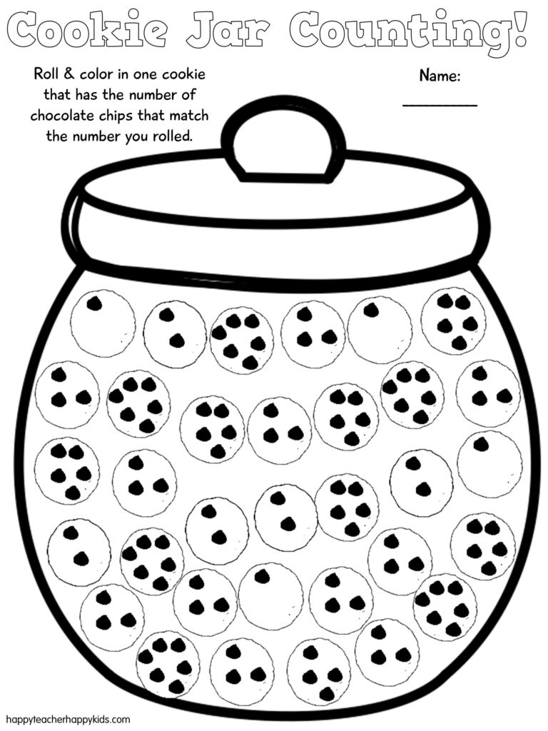 Jar Math For Kindergarten And First Grade   Happy Teacher Happy Kids