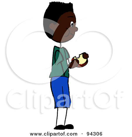 Royalty Free  Rf  Clipart Illustration Of An African American Girl