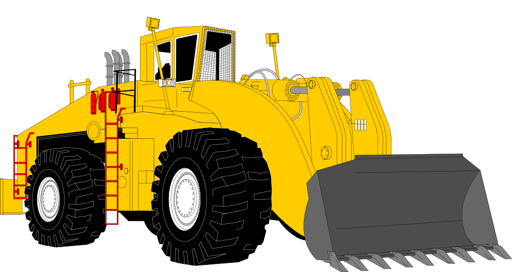 Bulldozer Clip Art   Images   Free For Commercial Use