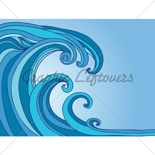 Clip Art Eps Images Tidal Wave Clipart Vector Illustrations Pictures