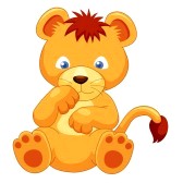 Cub Clip Art 14884256 Cute Lion Cub Vector Jpg