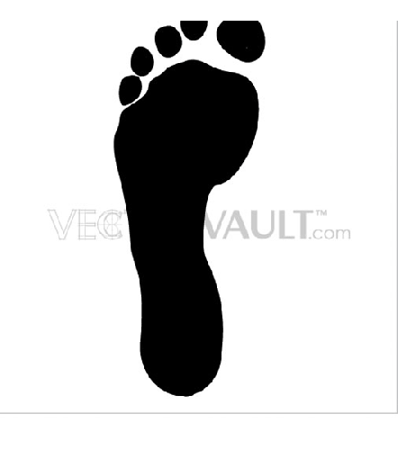 Foot Step Clipart