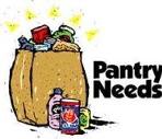 For The Month Of May Special Needs Of The Food Pantry Are