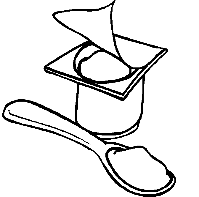 Free Dairy Food Coloring Pages