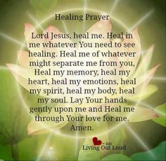 Healing Prayer More