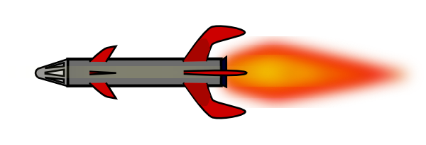 Missile Clip Art At Clker Com   Vector Clip Art Online Royalty Free