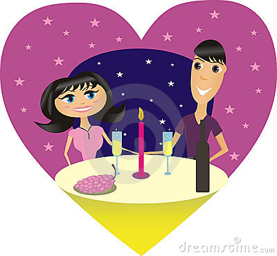 Romantic Dinner Stock Photos   Image  11819313