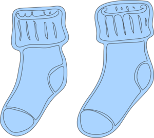 Socks Clip Art At Clker Com   Vector Clip Art Online Royalty Free    