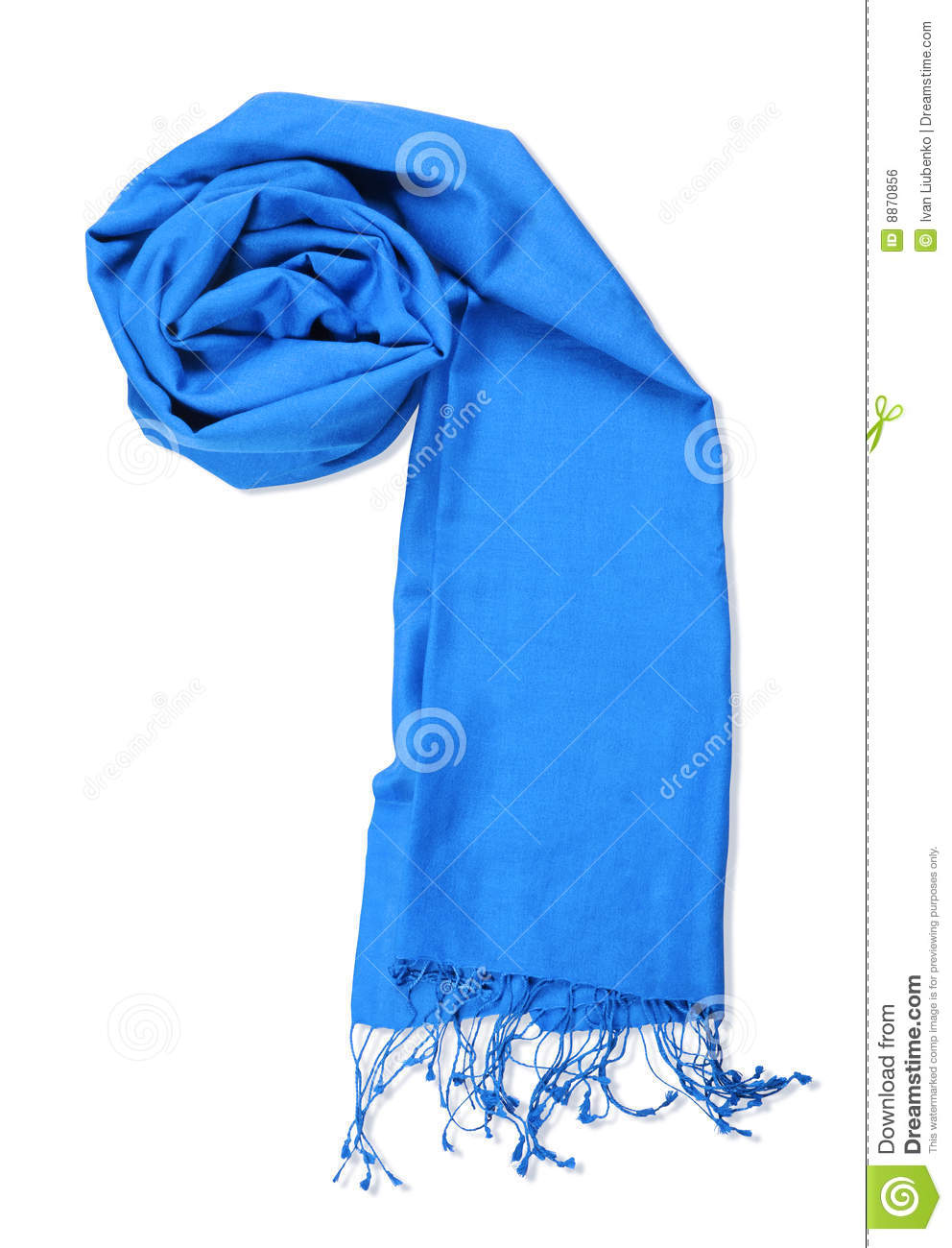 Blue Scarf Clipart