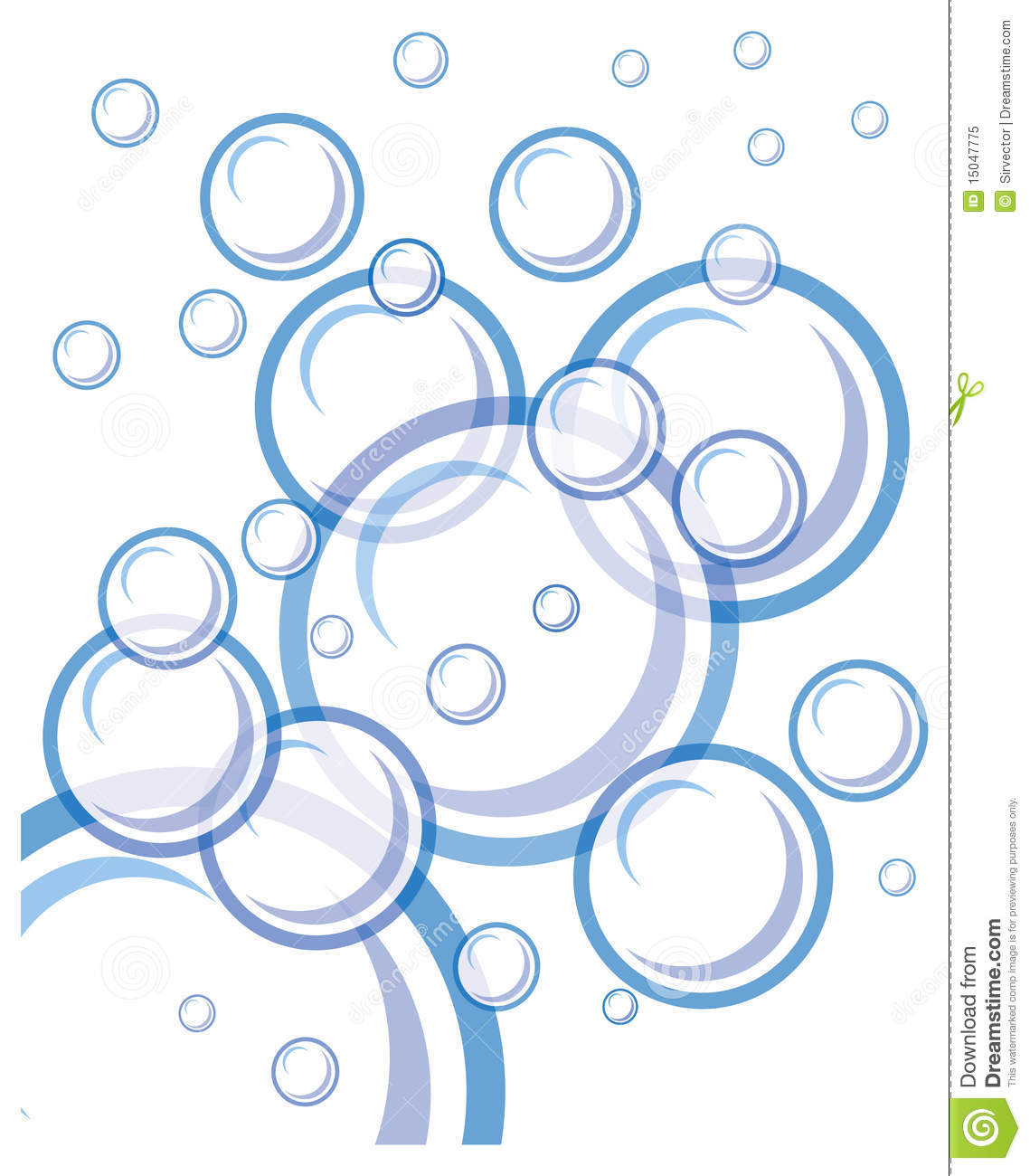Bubbles Floating In White Background Royalty Free Stock Photo   Image