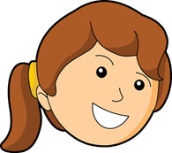 Girl Smiley Face Clipart   Clipart Panda   Free Clipart Images