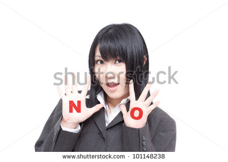 Person Saying No Clipart Young Woman Saying No