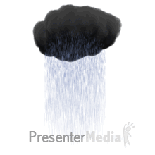 Rain Shower Cloud Powerpoint Animation