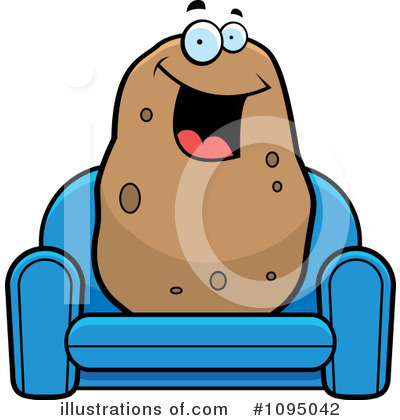 Royalty Free Couch Potato Clipart Illustration 1095042 Jpg