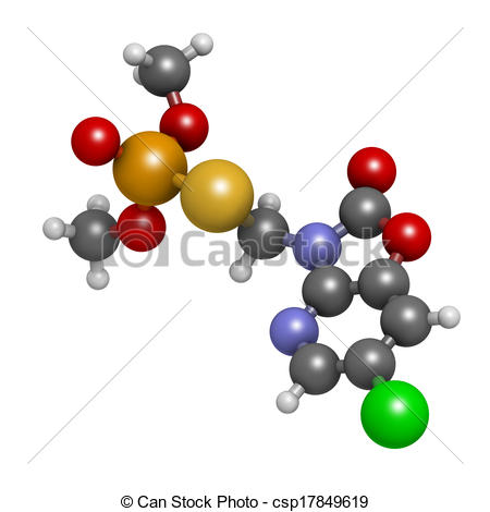Stock Illustration   Azamethiphos Pesticide Molecule  Used In Flypaper