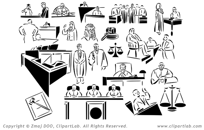 Vector Art Clipart Collection Vol  5  Court   Preview