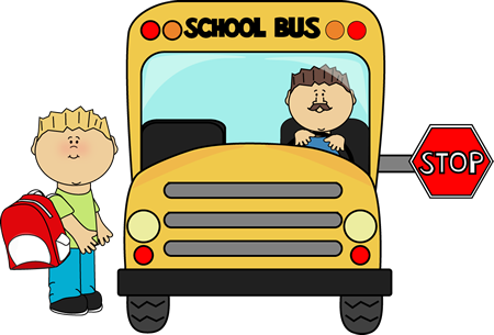 Bus 20clip 20art Child Waiting For School Bus Png
