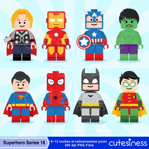 Lego Digital Clipart Lego Superhero Clipart Superhero Clipart Aven    