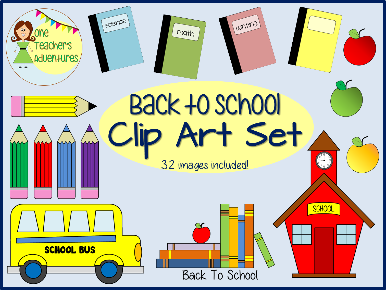 My Back To School Set Is Only  2 49  It Includes 21 Full Colour Images    