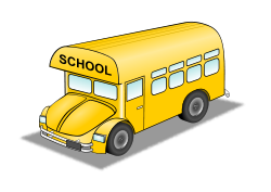 Take A Ride With Free School Bus Clip Art