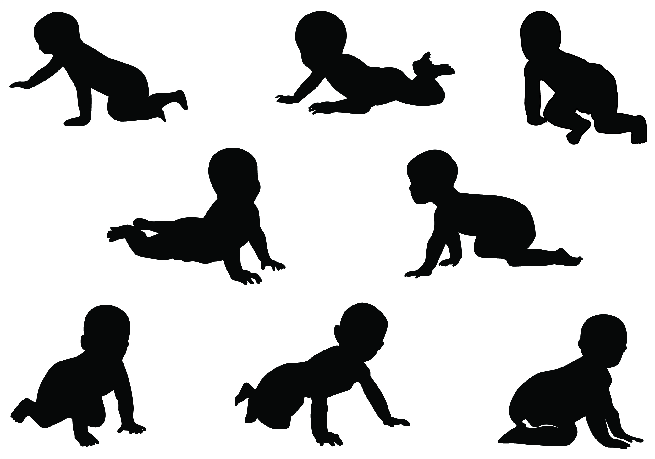 There Is 48 Baby Crawling   Free Cliparts All Used For Free