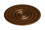 Vector Pool Of Chocolate Drop Ripples And Splash Vector Pool    