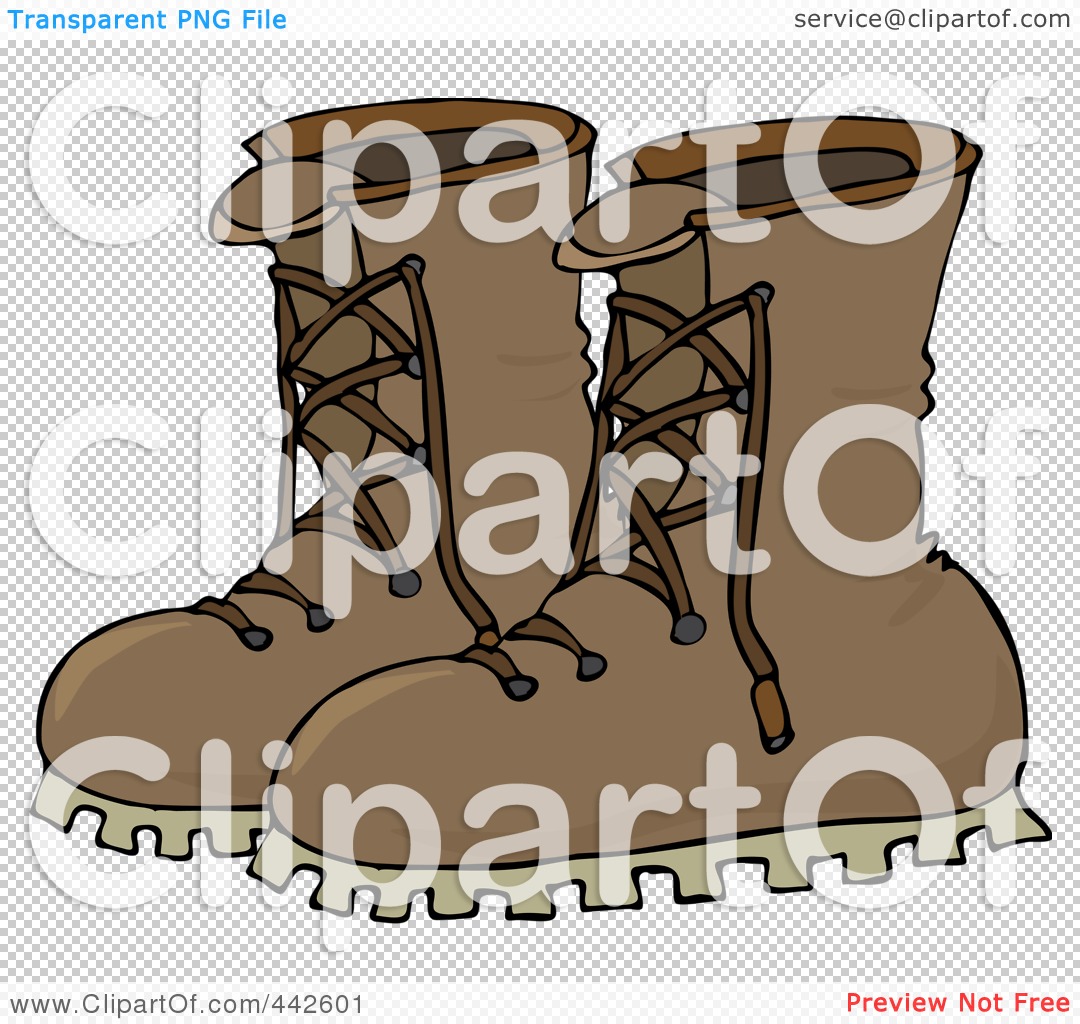 Work Boots Clipart Royalty Free Clipart Picture