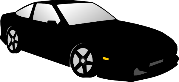 Car Clipart Black And White Black Car Clipart Png