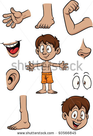 Displaying Cartoon Body Parts Clipart   Picturespider Com