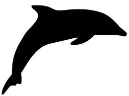 Dolphin Clip Art Black And White Free   Clipart Panda   Free Clipart