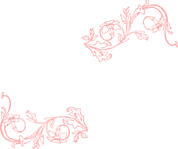 Flower Frame Clip Art At Clker Com   Vector Clip Art Online Royalty    