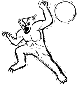 Free Clipart Of Full Moon Clipart Of A Hungry Attacking Werewolf