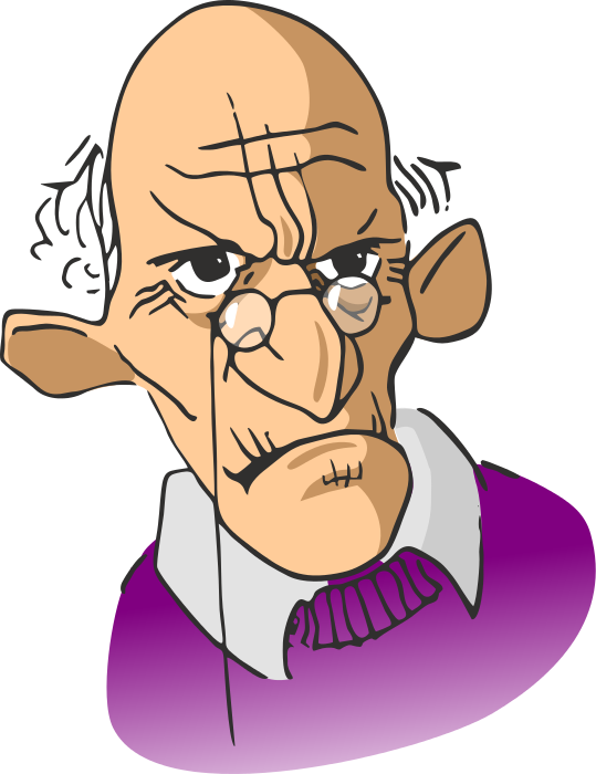 Grumpy Old Man   Http   Www Wpclipart Com Cartoon People Men Cartoons