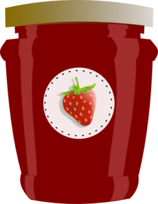 Strawberry Jam Clip Art At Clker Com   Vector Clip Art Online Royalty