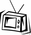 Tv Clipart Black And White   Clipart Panda   Free Clipart Images