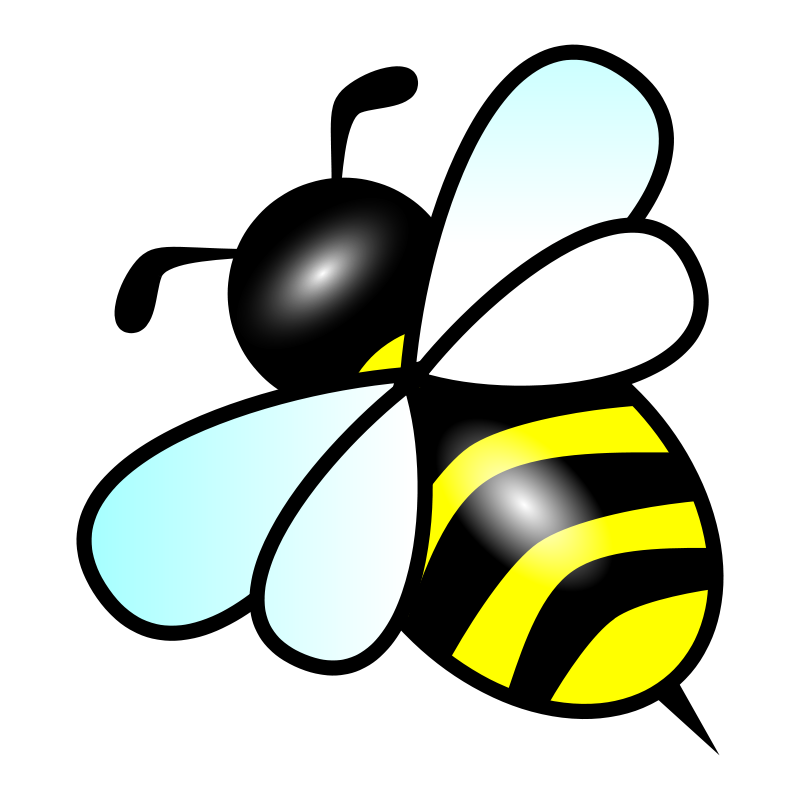 Bee   Free Stock Photo   Illustration Of A Cartoon Bee     14154