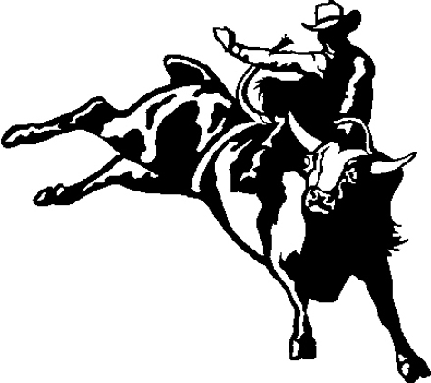 Bull Riding   Free Cliparts That You Can Download To You Computer