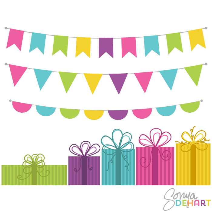 Bunting Image Clipart Bunting Banner Vector Clipart