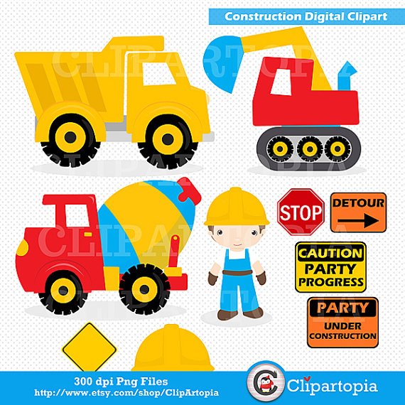 Clipart   Construction Clipart Trucks Clipart Dump Truck Clip