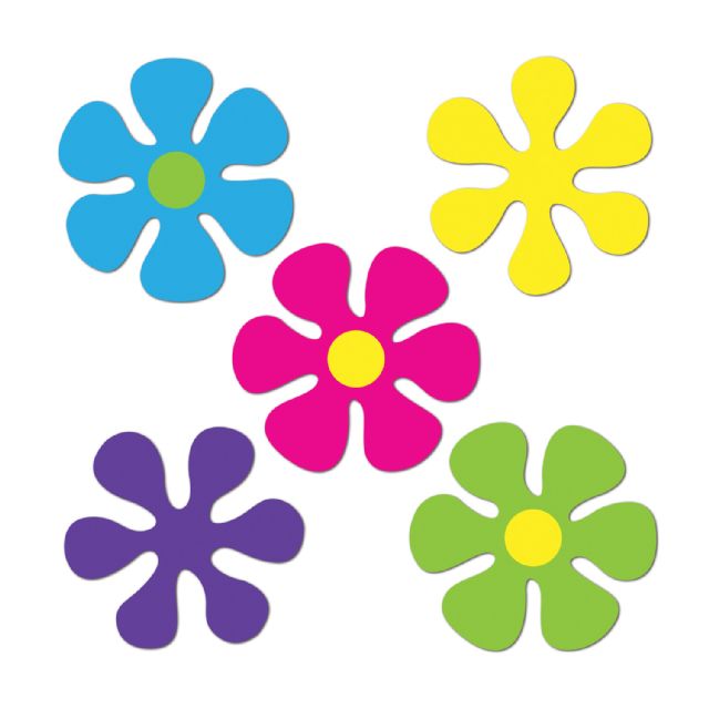 Groovy Flowers Clip Art   Cliparts Co