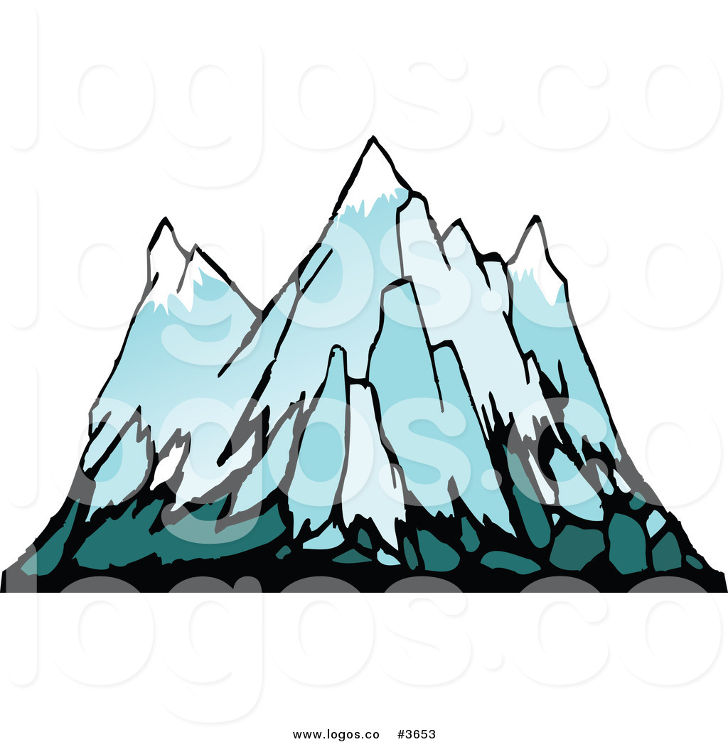 Royalty Free Front View Of A Mountain Logo By Seamartini Graphics