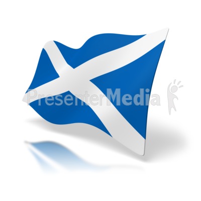 Scotland Flag Perspective Md Wm Scottish Flag Clipart