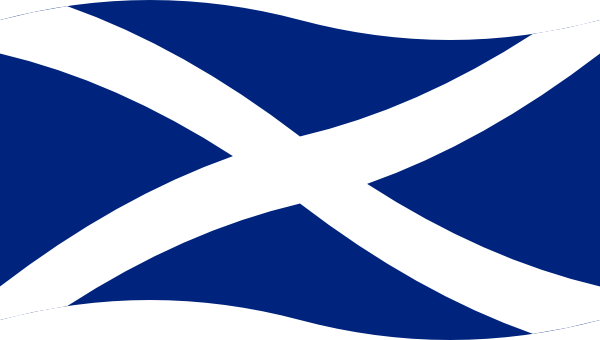 Scottish Flag Clip Art Http   Www Clker Com Clipart Waving Saltire